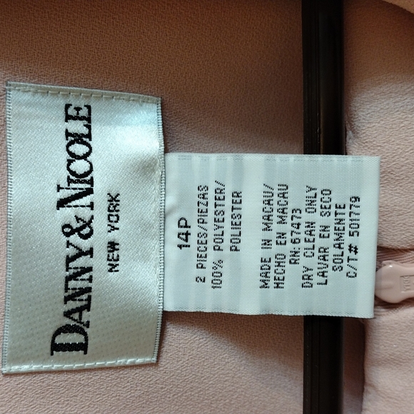 Danny & Nicole Mother of the Bride Dress Size 14 PETITE NWOT - Picture 2 of 12